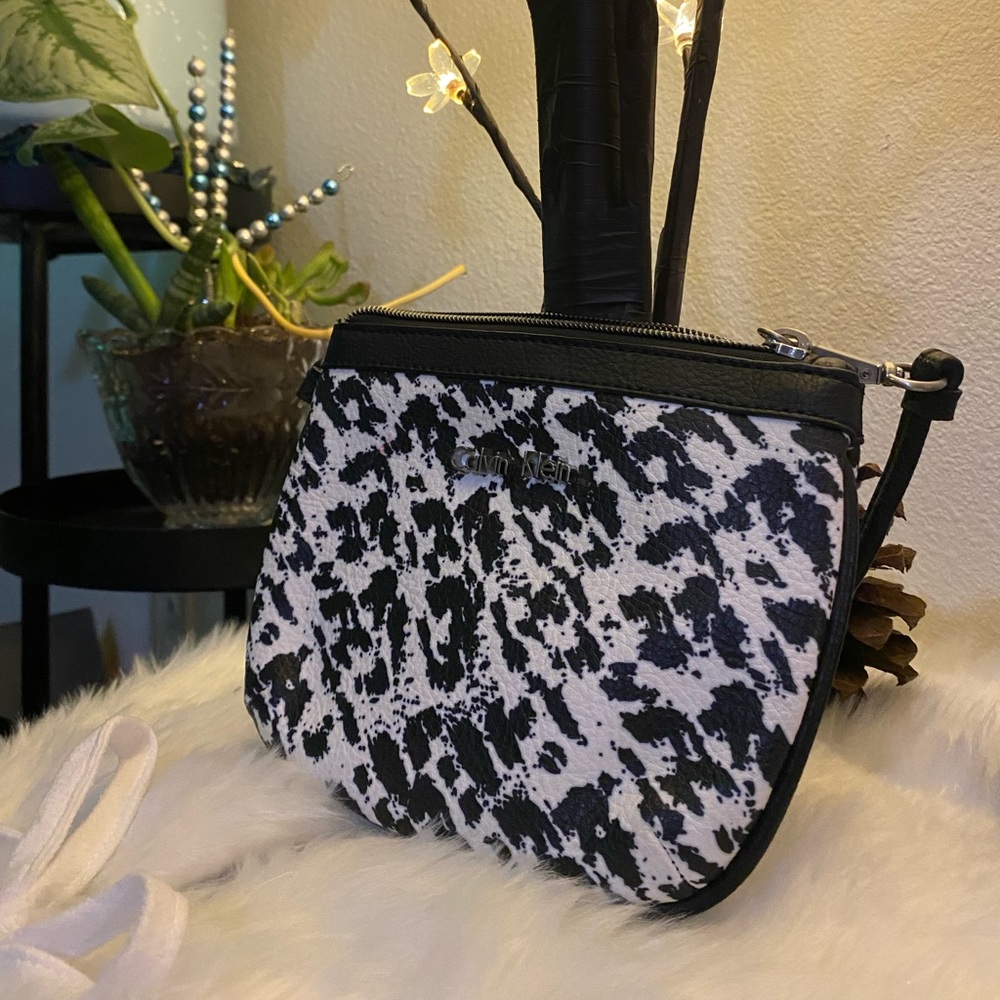 Calvin Klein Cow 🐄 Pattern Pouch